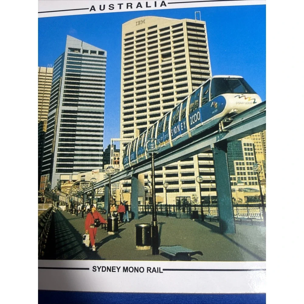 Australia Landmarks Cork backed 6 Piece COASTER SET made in Australia by MONDO